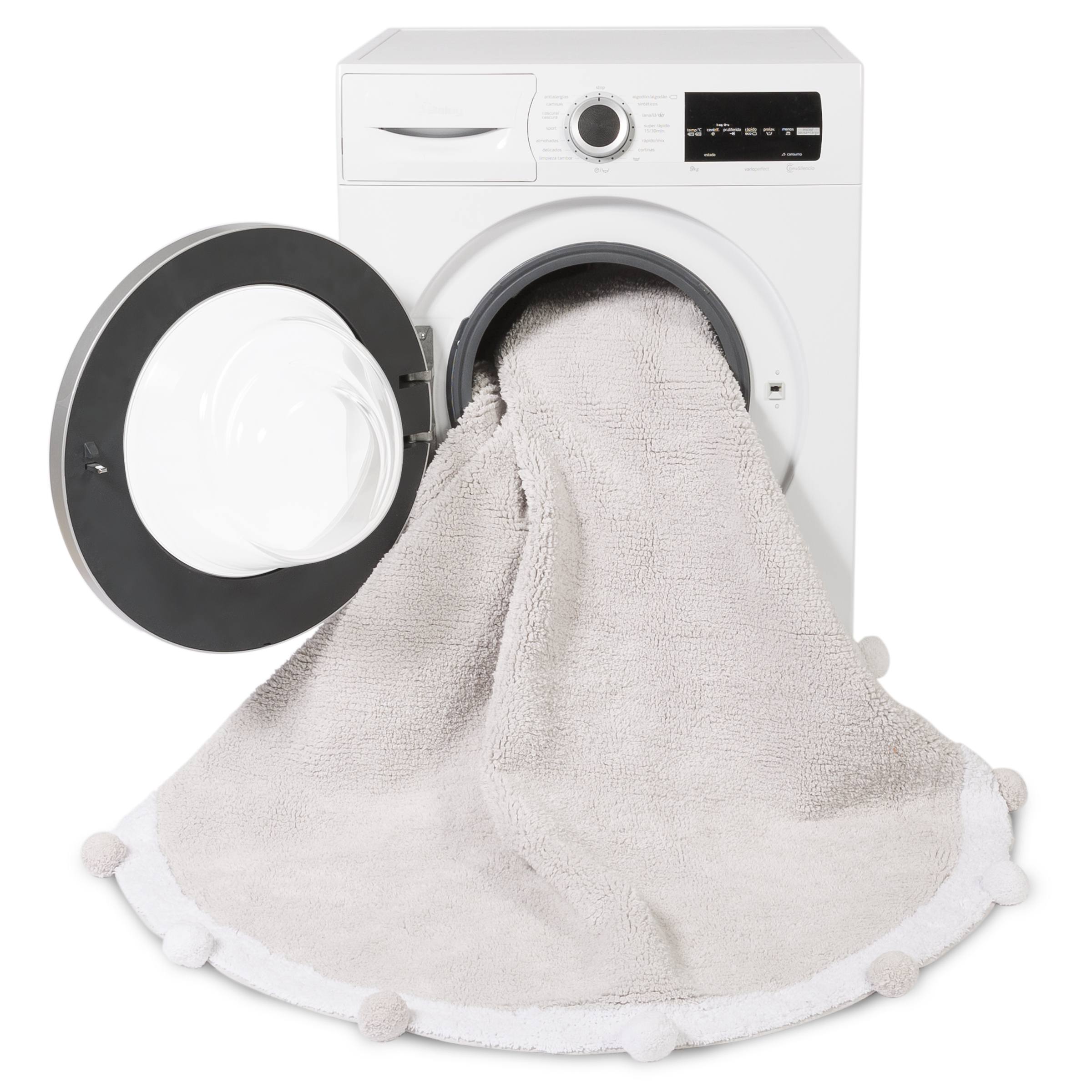 Bubbly Light Grey Machine Washable Area Rug、mySite、gigharbornorthrealestate