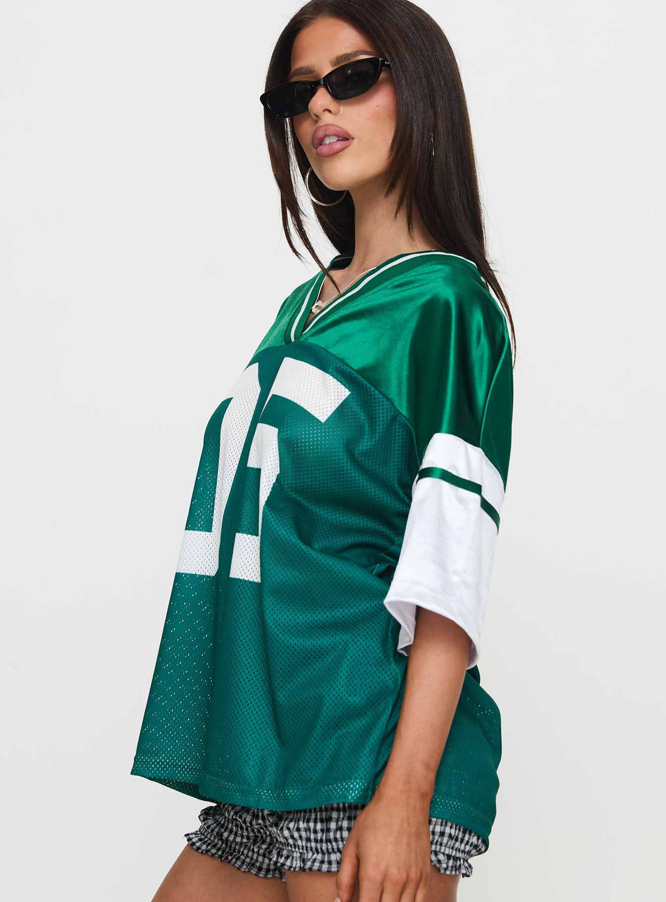 Kronwall Sports Jersey Top Green / White、mySite、solidvoid