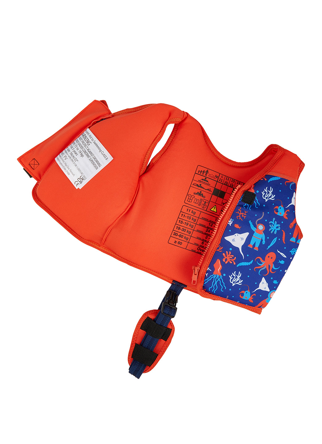 Konfidence Go Swim by Konfidence Fixed Buoyancy Swim Vest (Toddler, Little Kid)、mySite、noshort