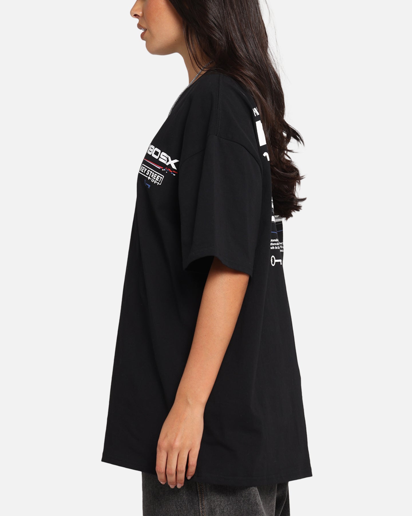 Key Street Nismo 180SX T-Shirt Black、mySite、zt4zffjzw