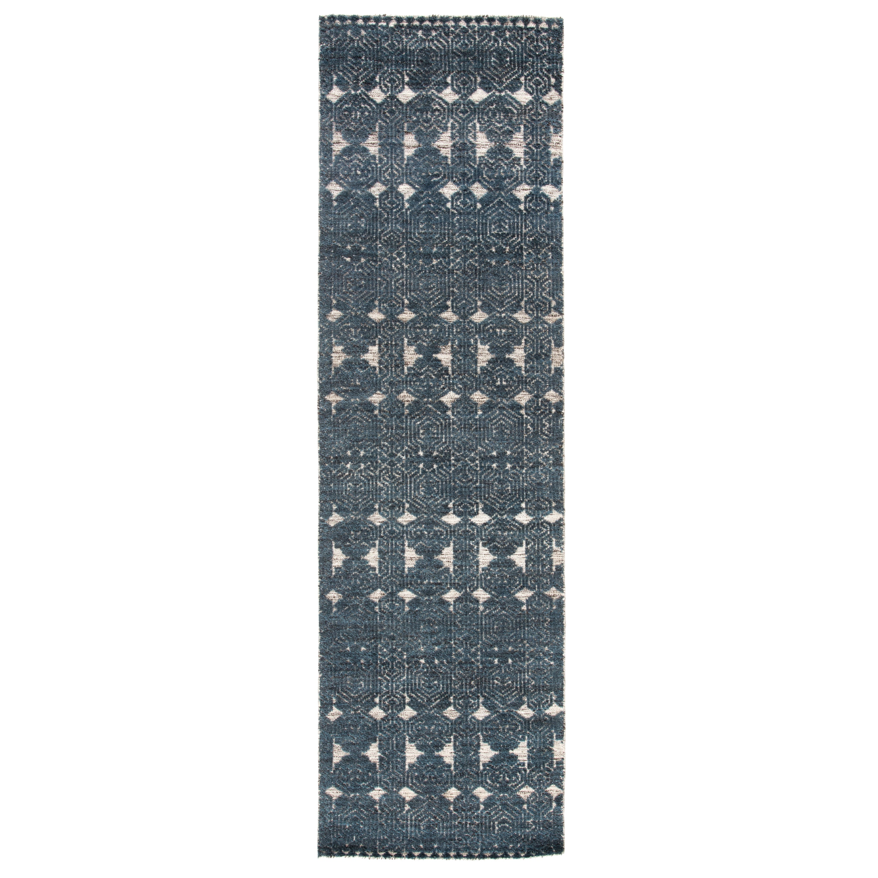 Abelle Hand-Knotted Medallion Teal White Area Rug、mySite、gigharbornorthrealestate