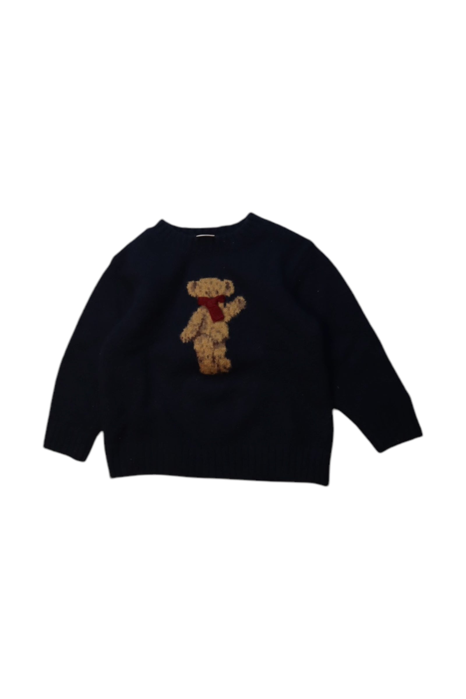 Petit Main Bear Knit Sweater 3-4T、mySite、g9winljtr