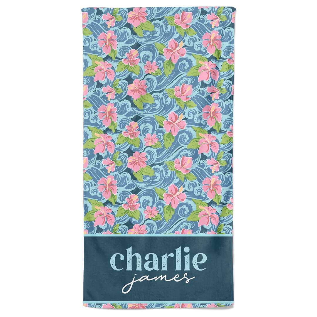  Ohana Personalized Kids Beach Towel、mySite、layawaytickets