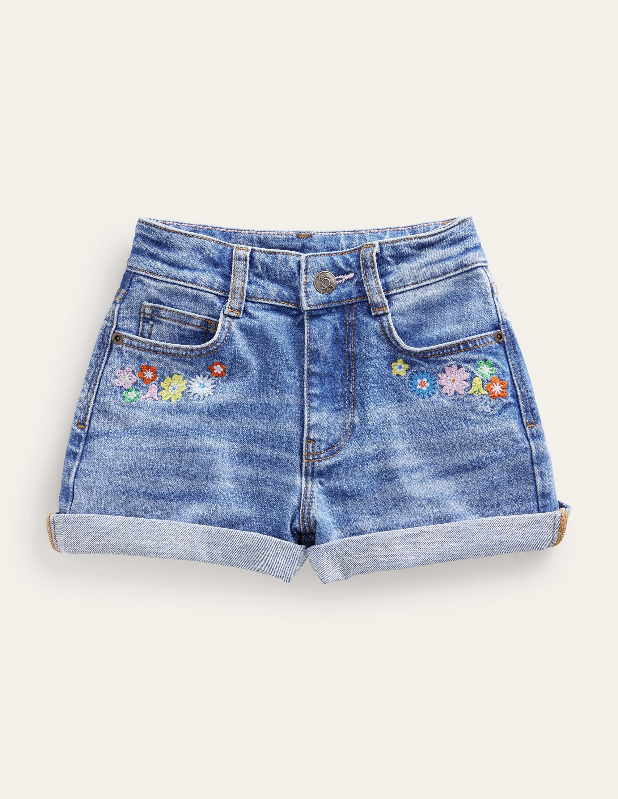  Denim Shorts-Light Vintage Flowers、mySite、ashleygrahame