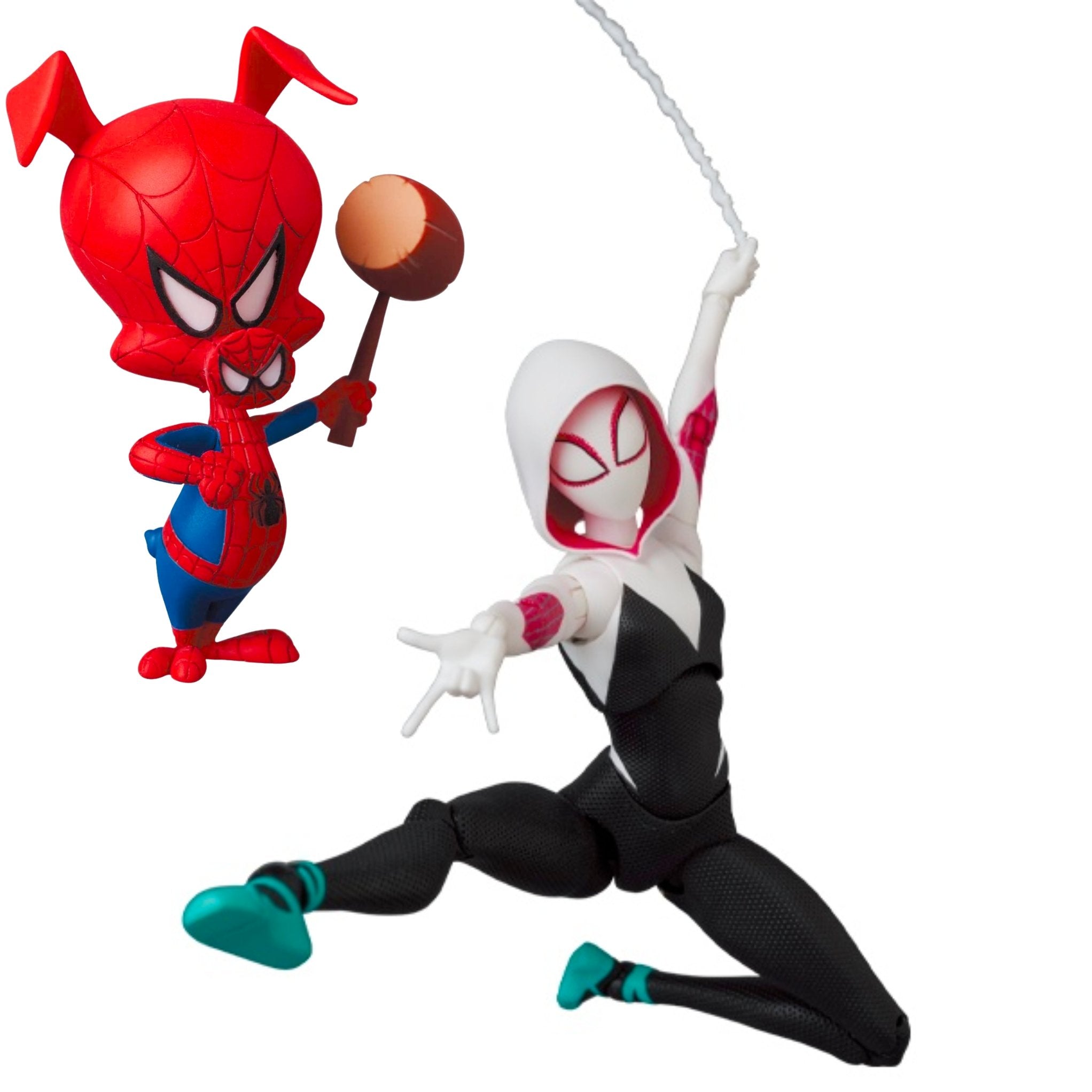 Spider-Man: Into The Spider-Verse MAFEX #134 Spider-Gwen & Spider-Ham、mySite、hgirdovlk