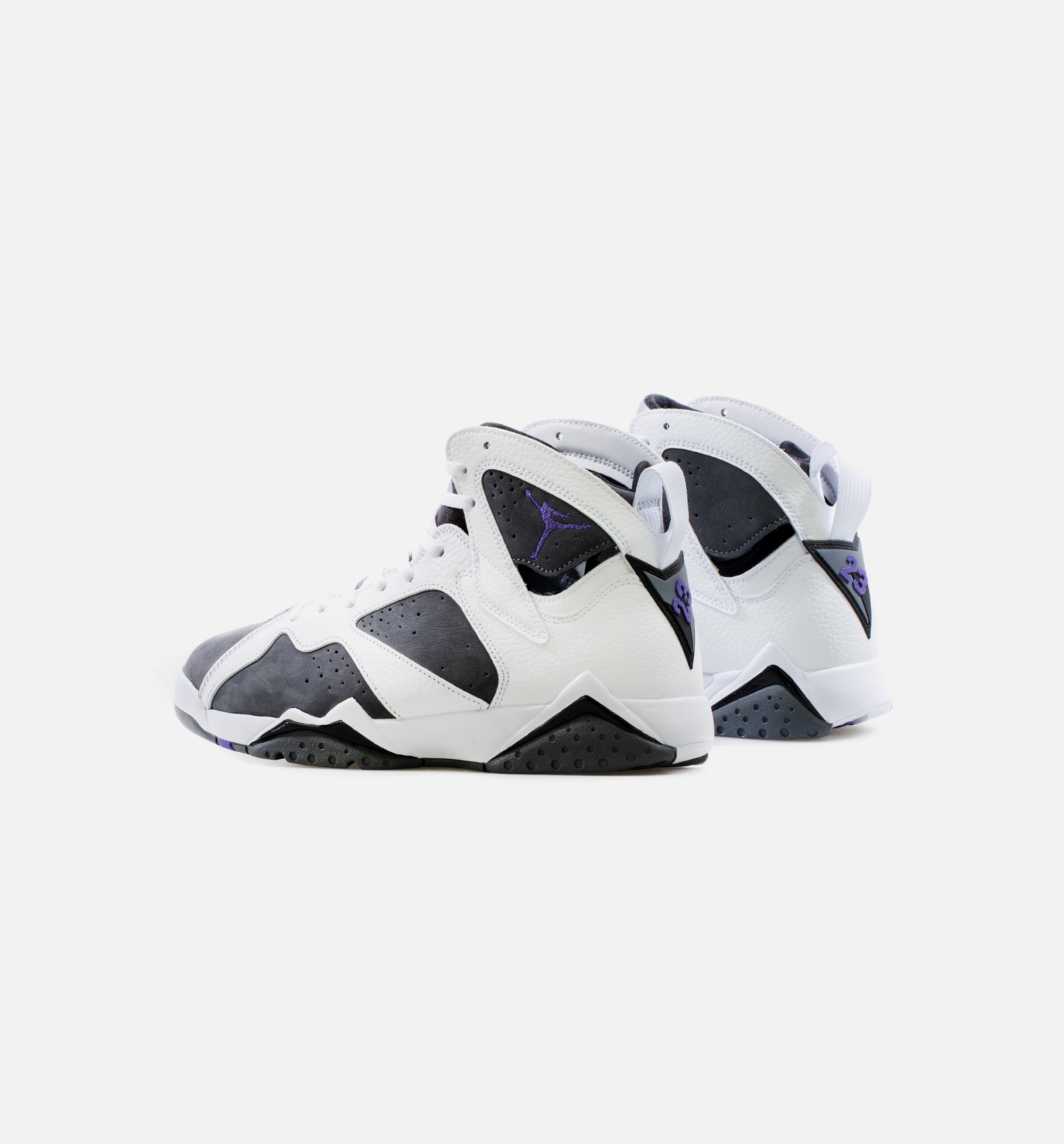 Air Jordan 7 Retro Flint Mens Lifestyle Shoe - White/Grey/Black、mySite、dreamappss