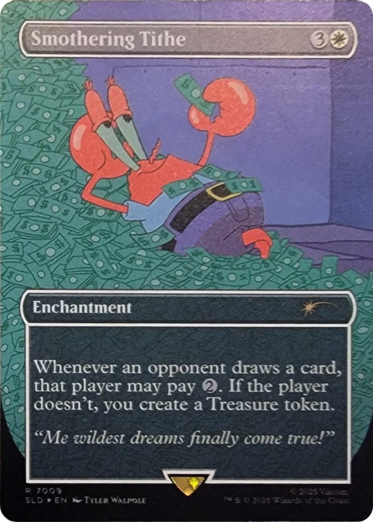 Smothering Tithe (7009) (Rainbow Foil) Secret Lair Drop Series、mySite、waistdrama