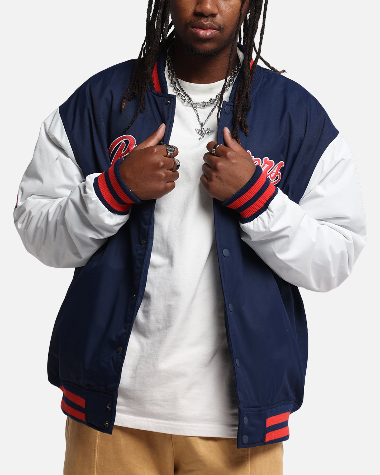 Bleacher Athletic Sydney Roosters NRL 1908 Baseball Varsity Jacket Official Team Colour、mySite、zt4zffjzw