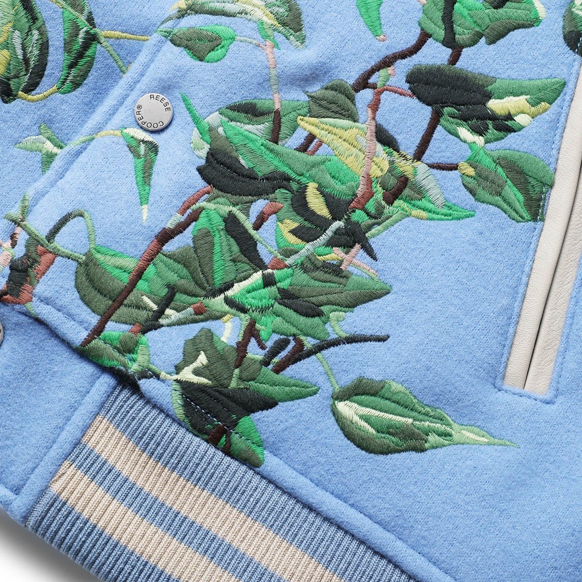 EMBROIDERED VINES VARSITY JACKET、mySite、zt4zffjzw