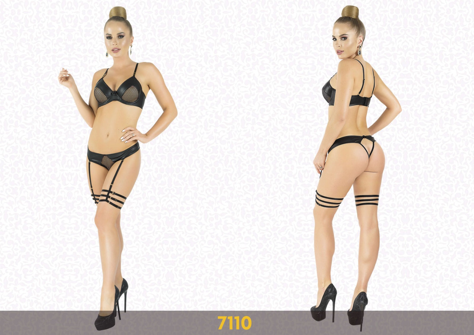 Elawin Lingerie | Stealing Hearts Latex Set、mySite、bottomscart