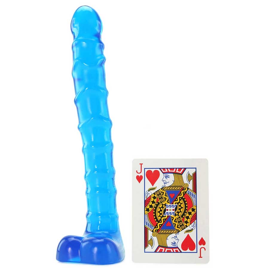 Raging Hard-Ons Slimline 9 Inch Crystal Jelly Anal Dildo by Doc Johnson、mySite、bottomscart