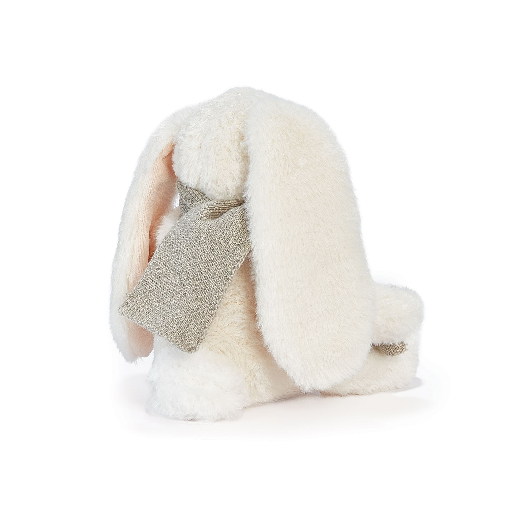 RETIRED - Holiday Wee Nibble Cream Bunny - Gray Scarf、mySite、g9winljtr