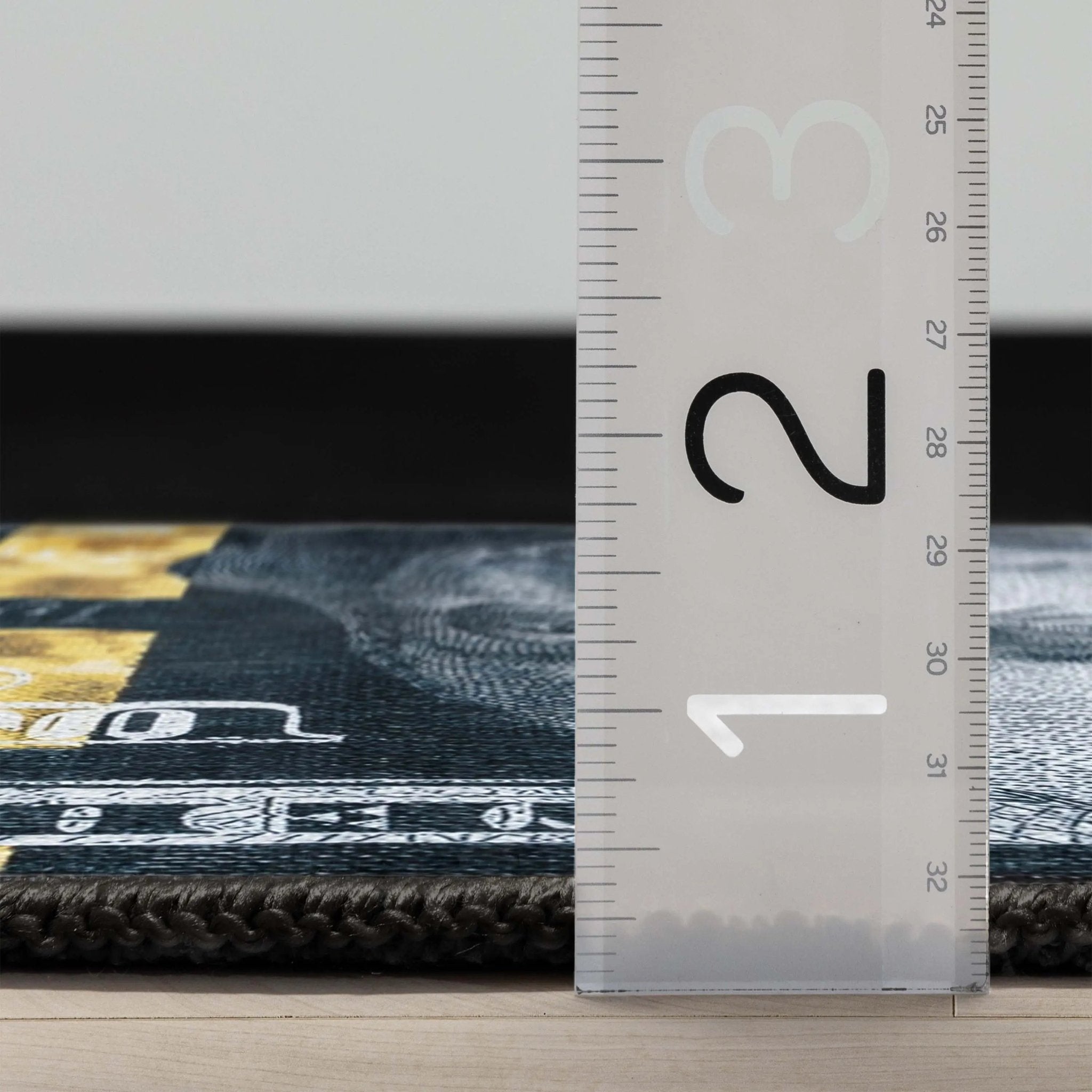 New Hundred Dollar Bill Black Black Novelty Runner Flat-Weave Rug、mySite、gigharbornorthrealestate