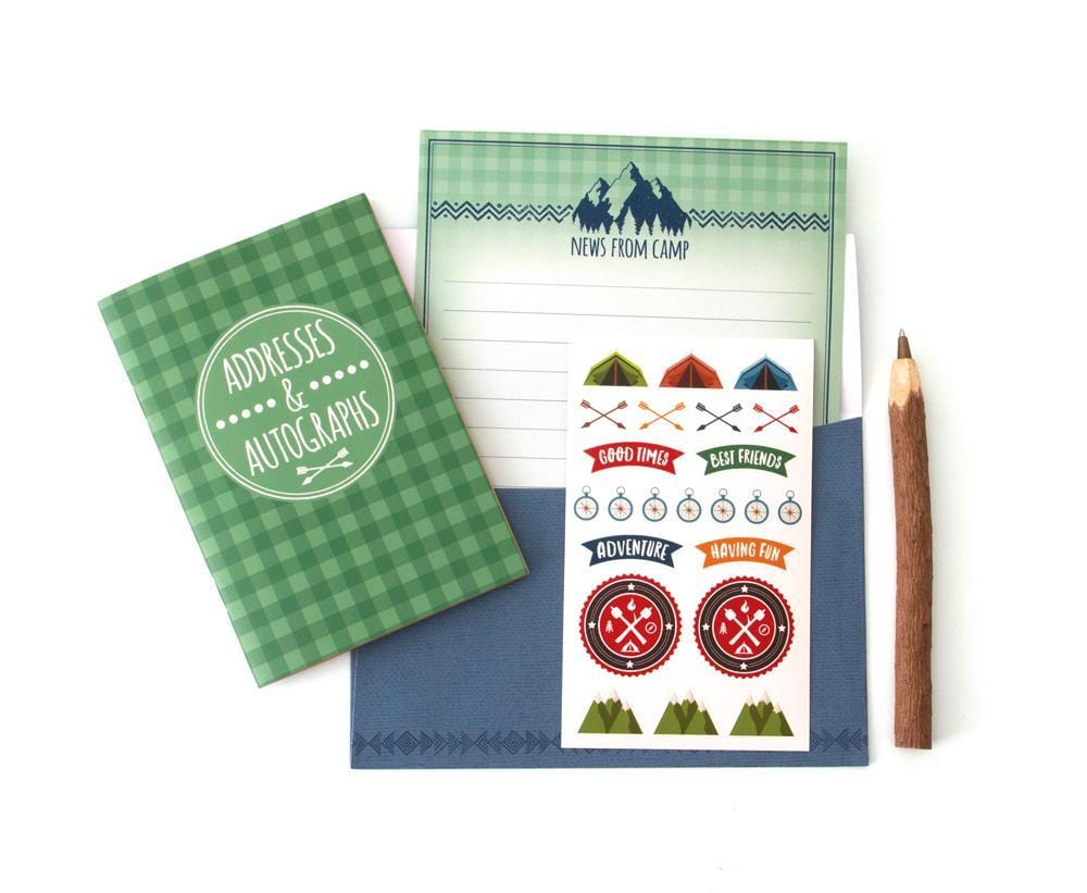  Kids Stationery - Adventures at Camp、mySite、ghnorth