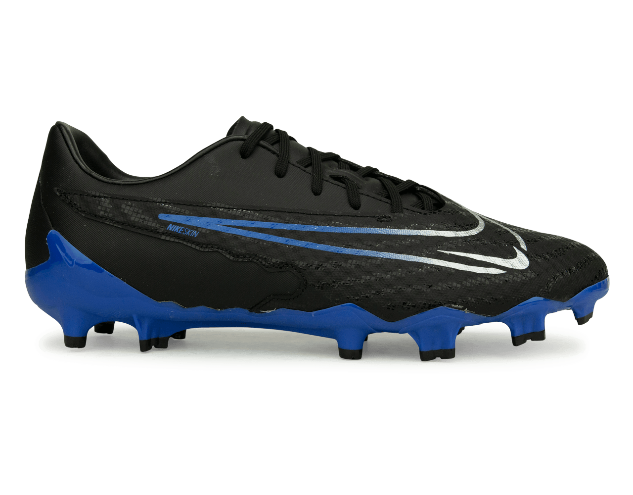 Nike Men's Phantom GX Academy FG/MG Black/Blue、mySite、bottomscart