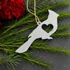 Bird Metal Ornaments: Cardinal, Owl, Hummingbird, Loon *、mySite、g9winljtr