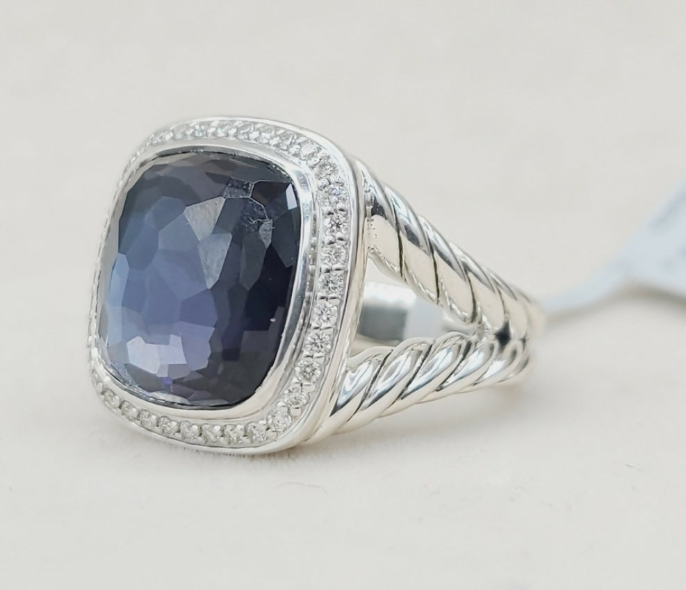 David Yurman Albion 14mm Black Orchid Diamond Ring、mySite、hinf8tx79