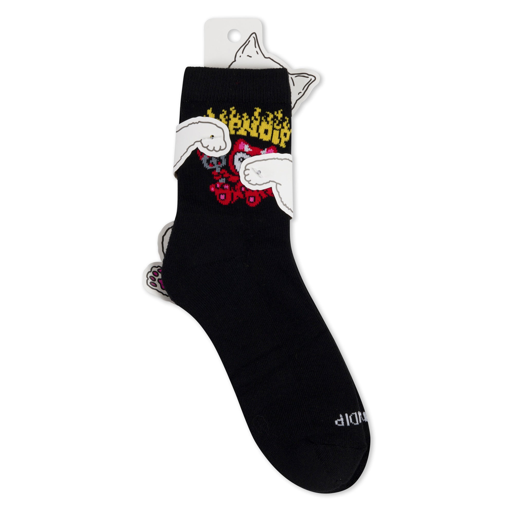  Scary Cute Mid Socks (Black)、mySite、merchandisen
