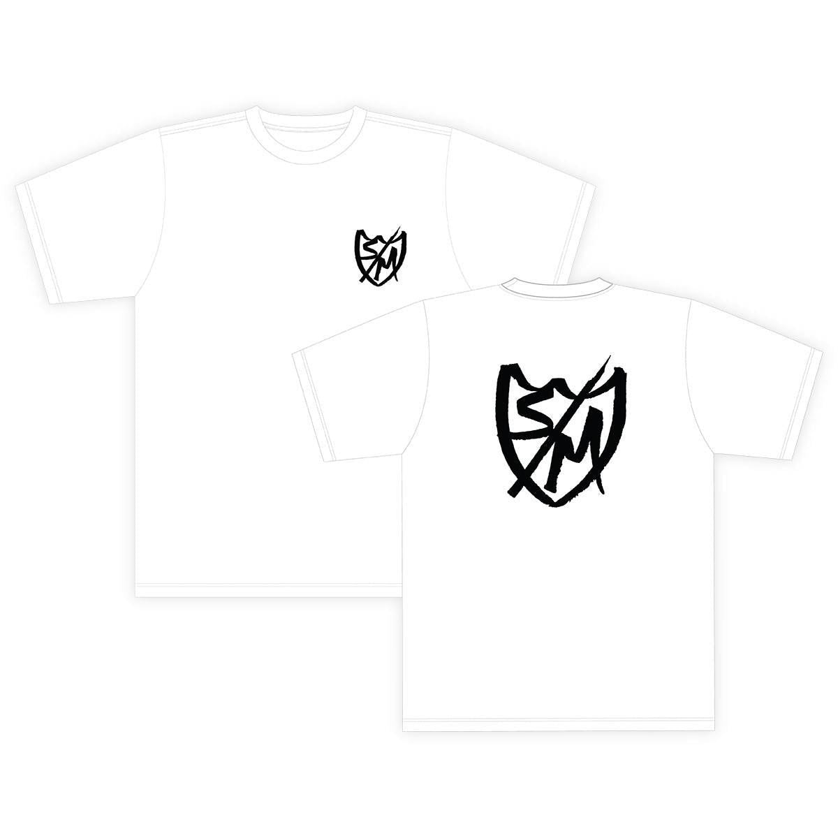  S&M Sharpie Shield T-Shirt - Black On White、mySite、merchandisen