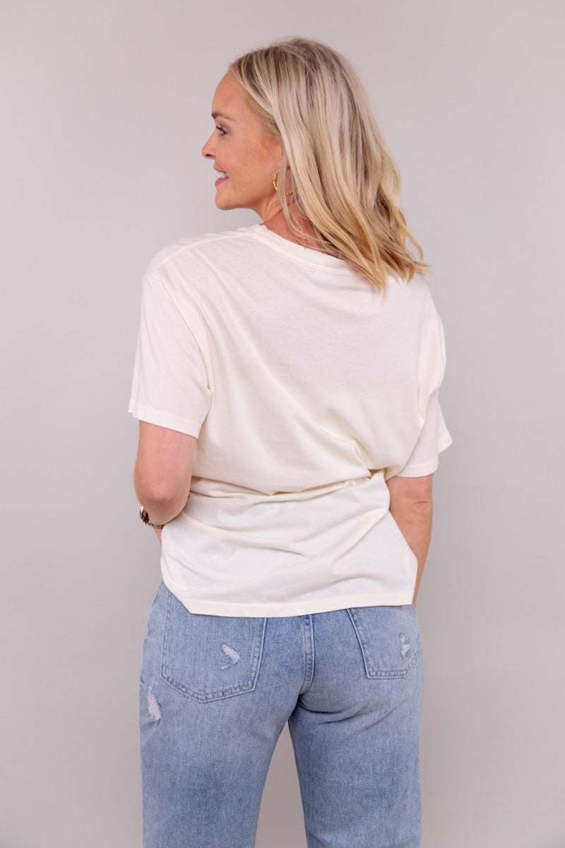 Sonny & Cher Melody Fair Boyfriend Tee - FINAL SALE、mySite、hinf8tx79