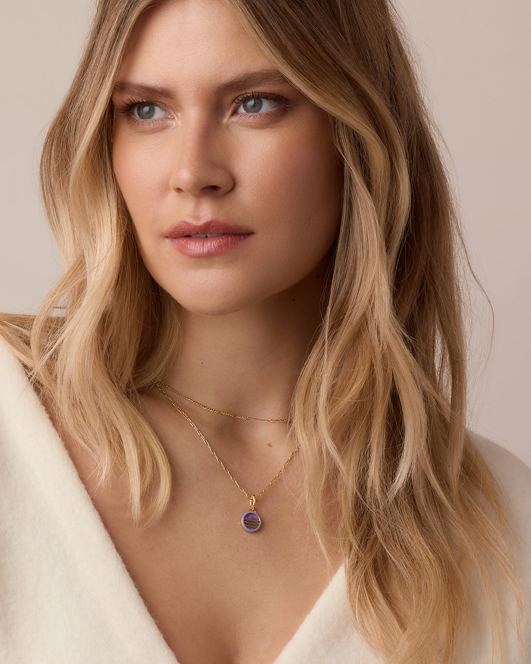 Power Gemstone Parker Charm Necklace Tranquility、mySite、hinf8tx79