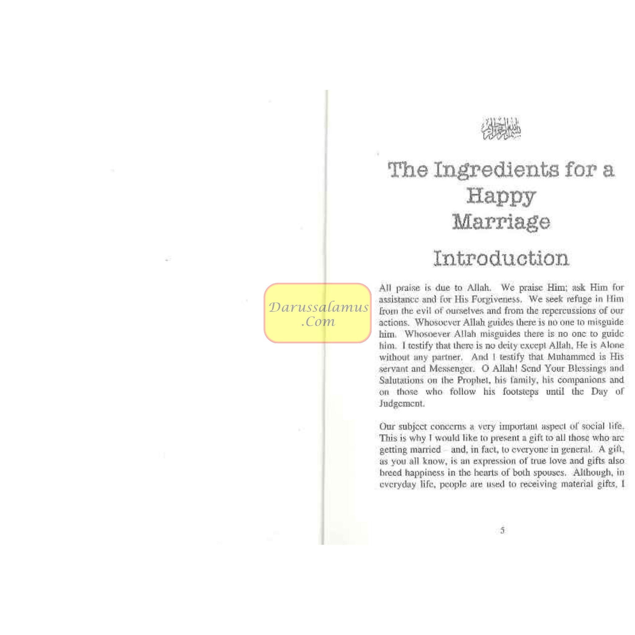 The Ingredients for a Happy Marriage By Sheikh Nasir Al-Omar、mySite、topwebapps
