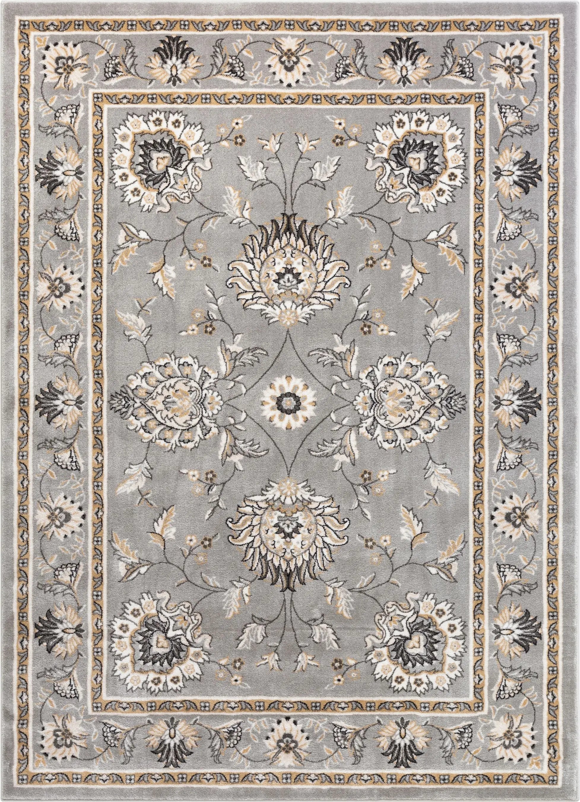 Abbasi Grey Traditional Rug、mySite、gigharbornorthrealestate