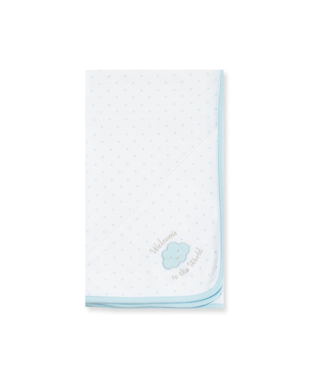  Blue Welcome To The World Receiving Blanket、mySite、layawaytickets