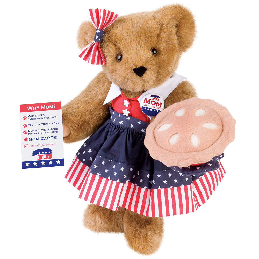 15 In. Mom for President Bear、mySite、g9winljtr