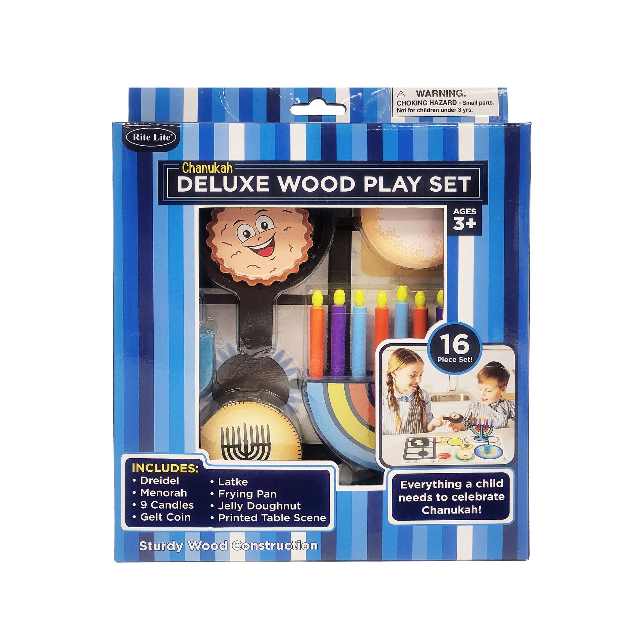Deluxe Wood Hanukkah Play Set、mySite、topwebapps
