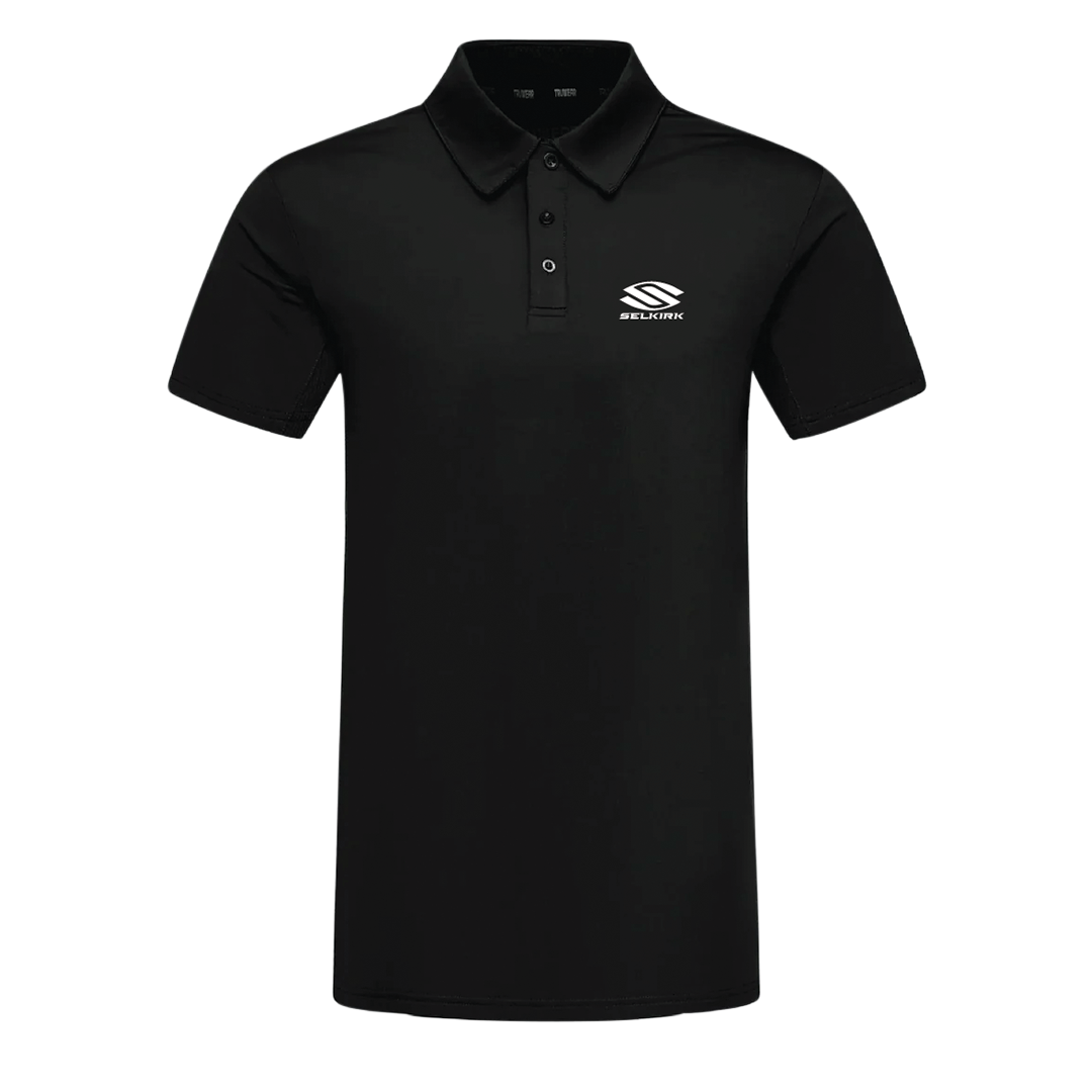 Selkirk TruWear Men's Crest Lifestyle Performance Polo 2.0、mySite、noshort