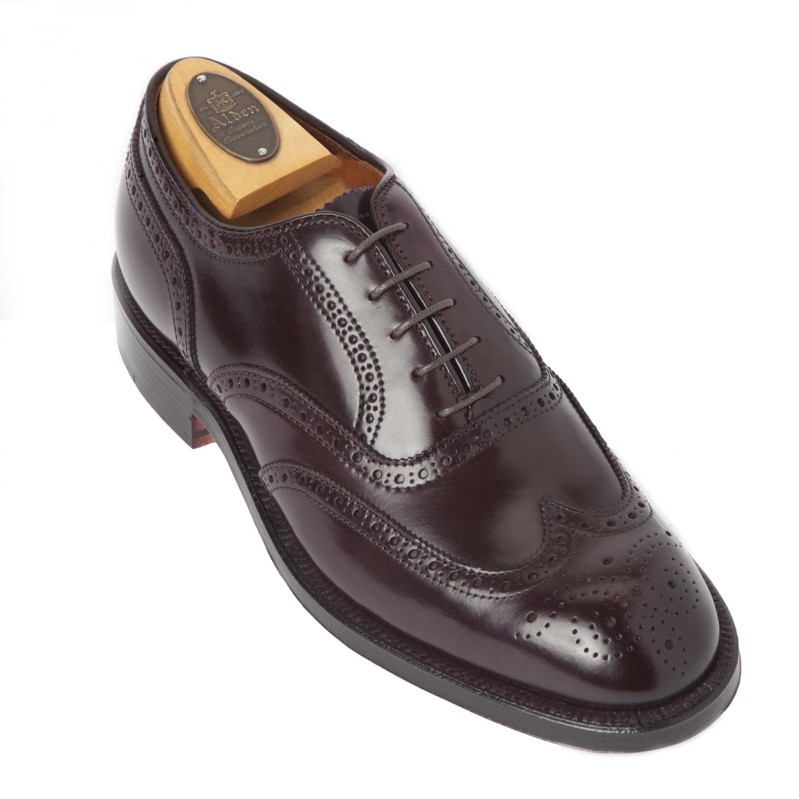  974 - Wing Tip Bal Color 8 Shell Cordovan、mySite、preschool7hills