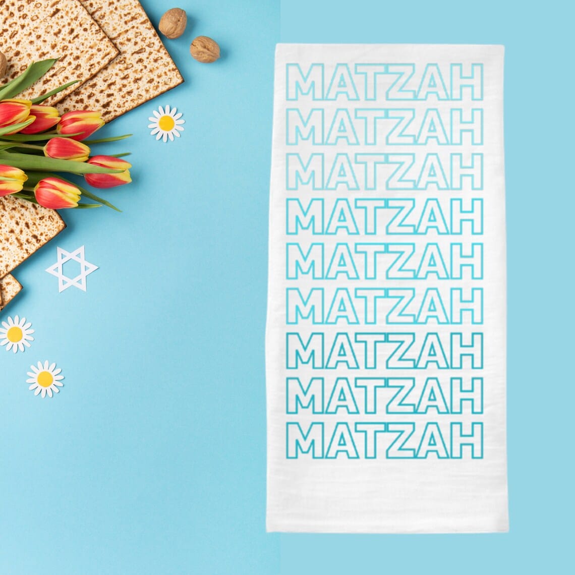 Matzah, Matzah, Matzah Tea Towel、mySite、topwebapps