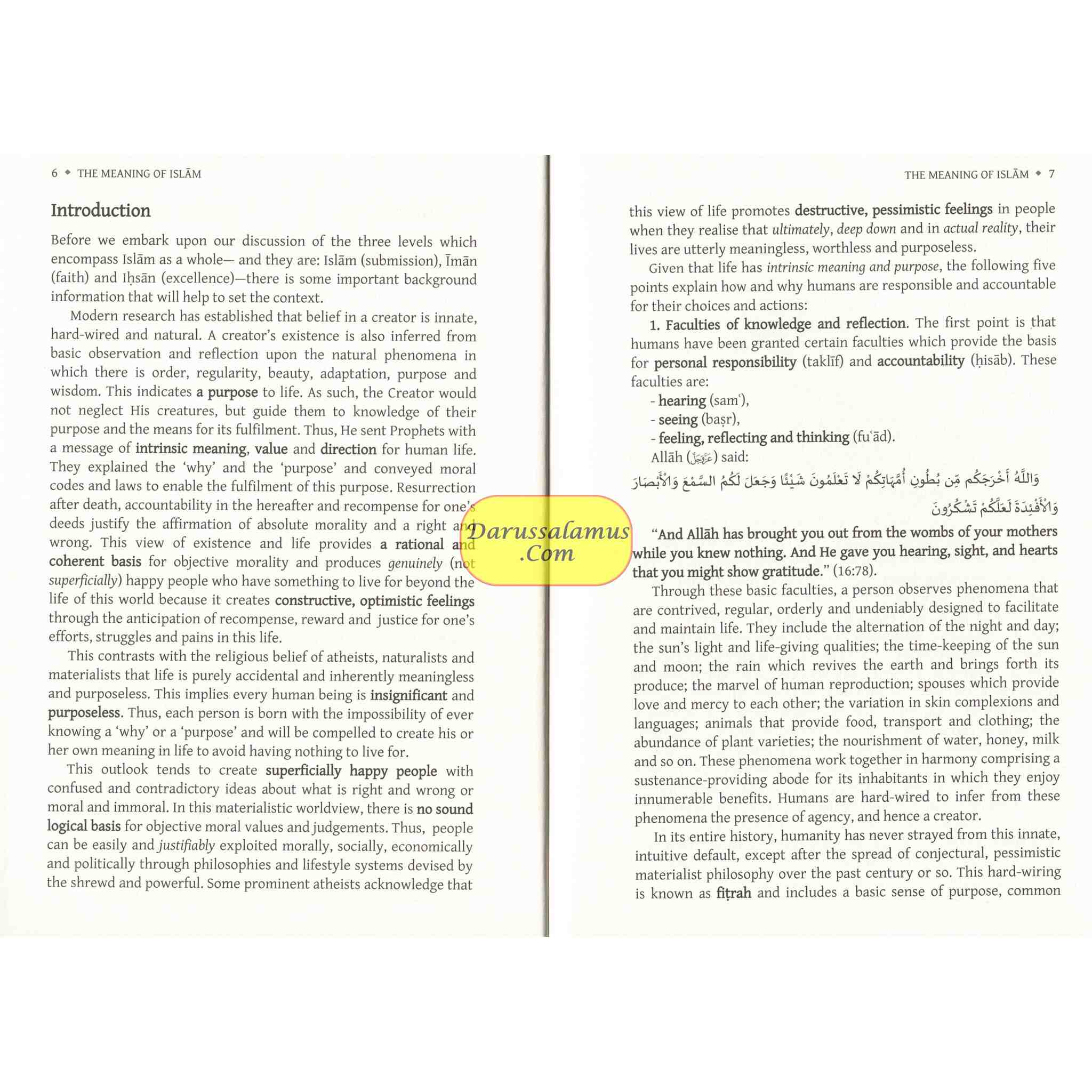 The Meaning of Islam: A Brief Explanation of the Most Important Principles & Teachings By Abu Iyad Amjad bin Muhammad Rafiq、mySite、topwebapps