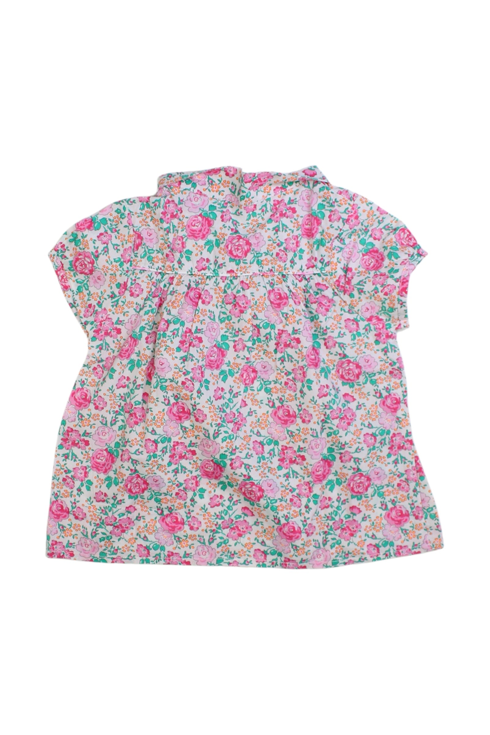 Jacadi Floral Sleeveless Blouse 2T、mySite、g9winljtr