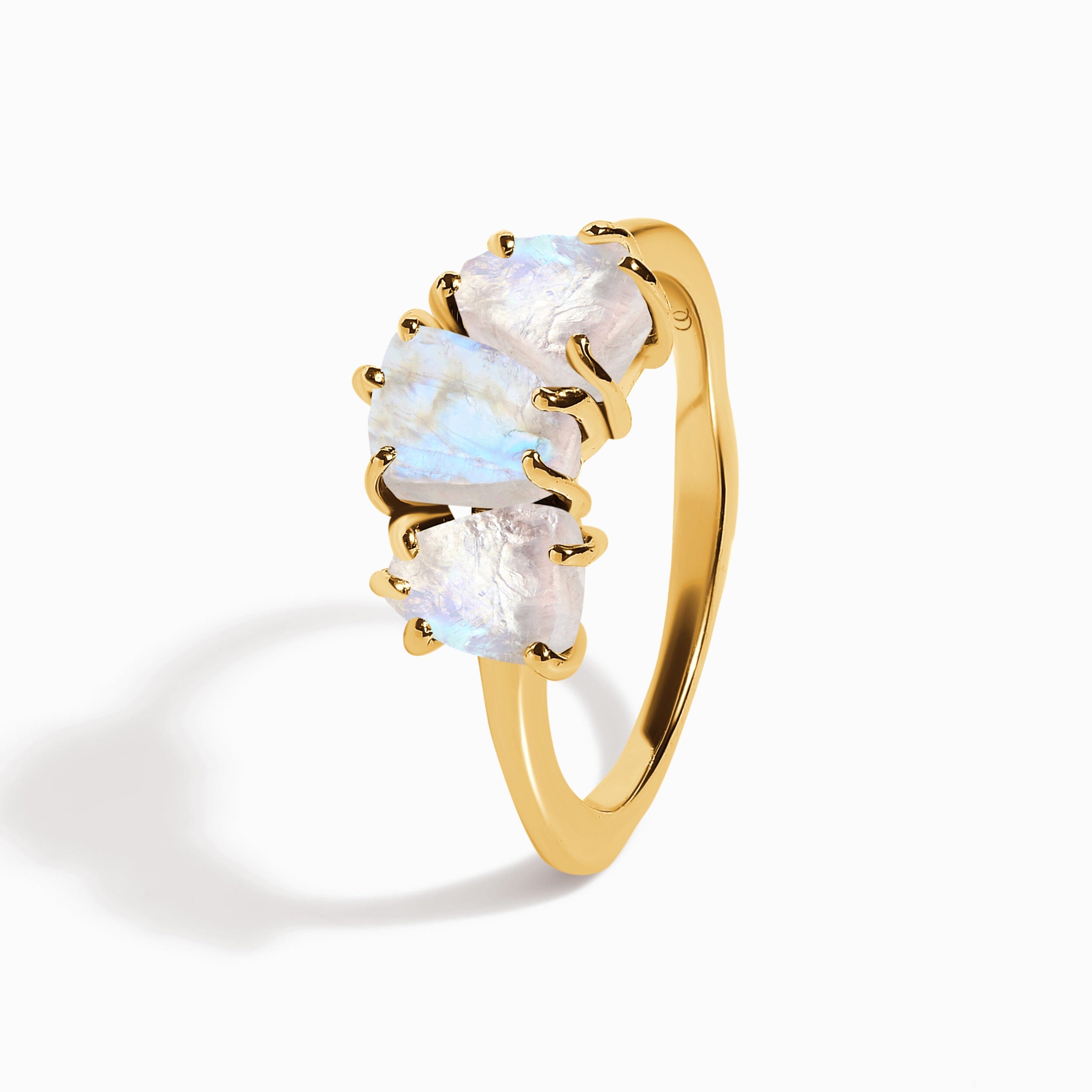 Raw Crystal Ring - Enchanted Moonstone、mySite、hinf8tx79