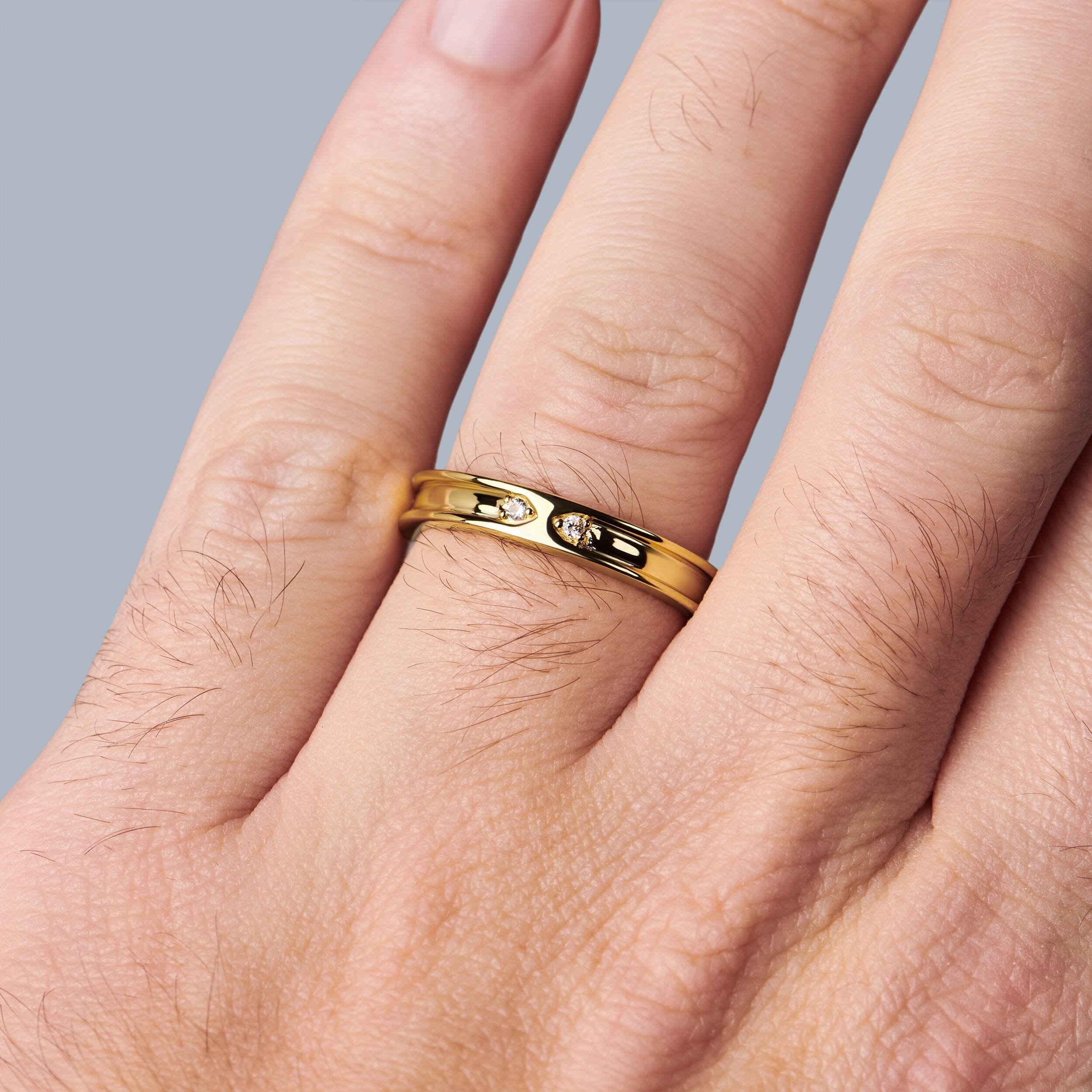 White Zircon Unisex Ring - Individualist、mySite、hinf8tx79