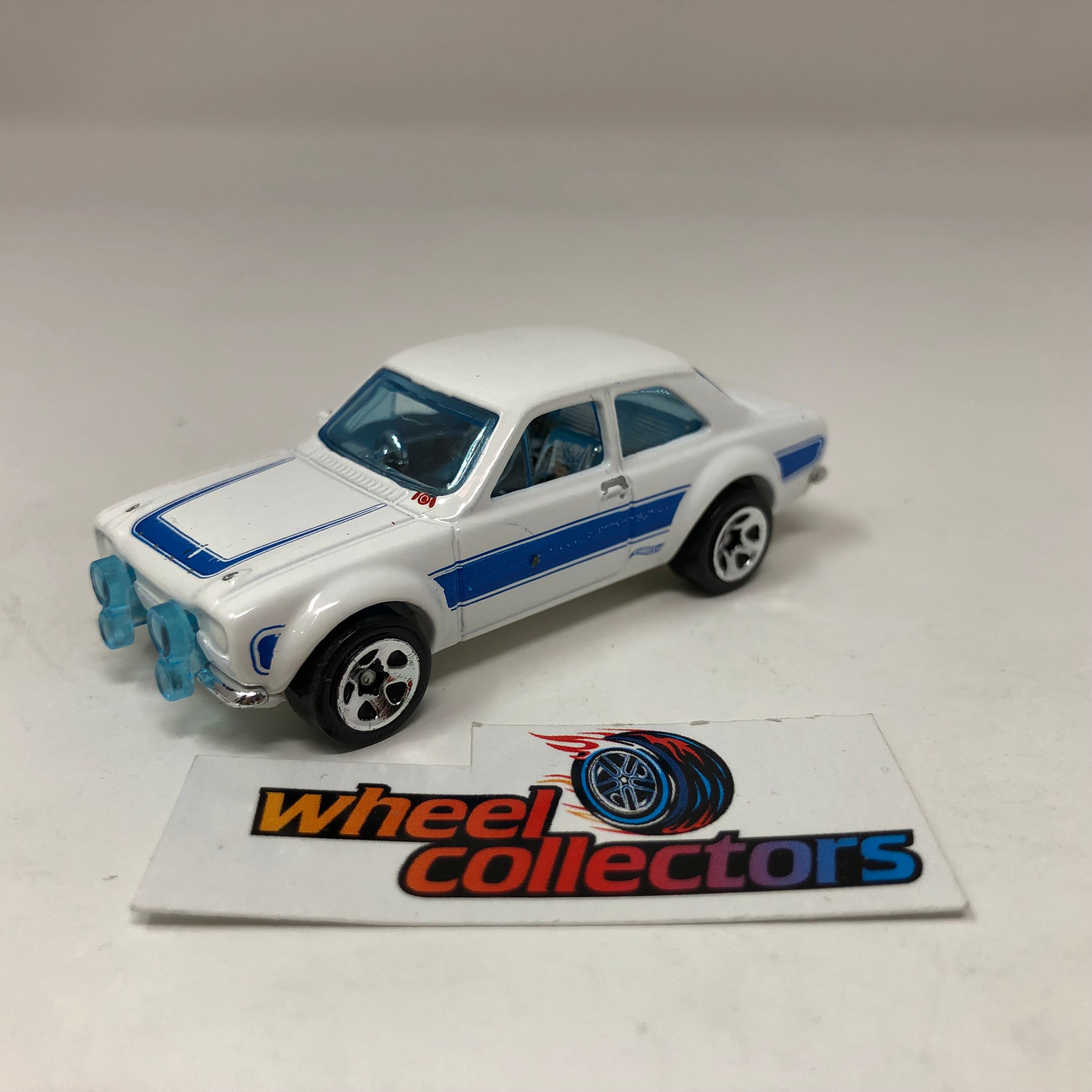 '70 Ford Escort RS1600 * White * Hot Wheels 1:64 scale Diecast Loose、mySite、hgirdovlk