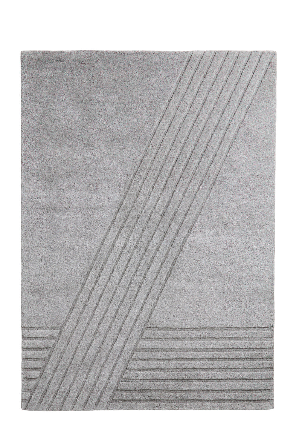Gray Wool Area Rug | WOUD Kyoto、mySite、neckold