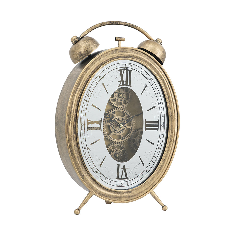  Vintage Inspired Table Gear Clock、mySite、elrpsem3k
