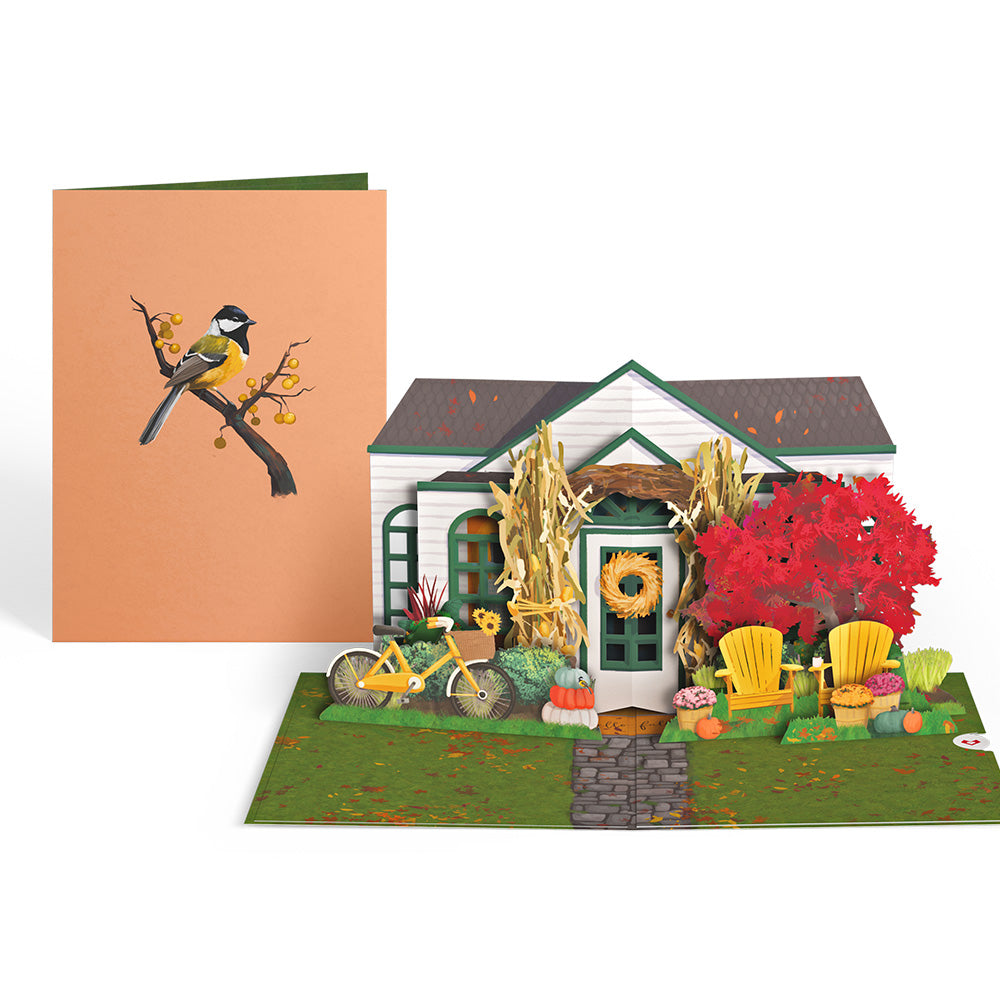 Fall Welcome Pop-Up Card、mySite、solidvoid