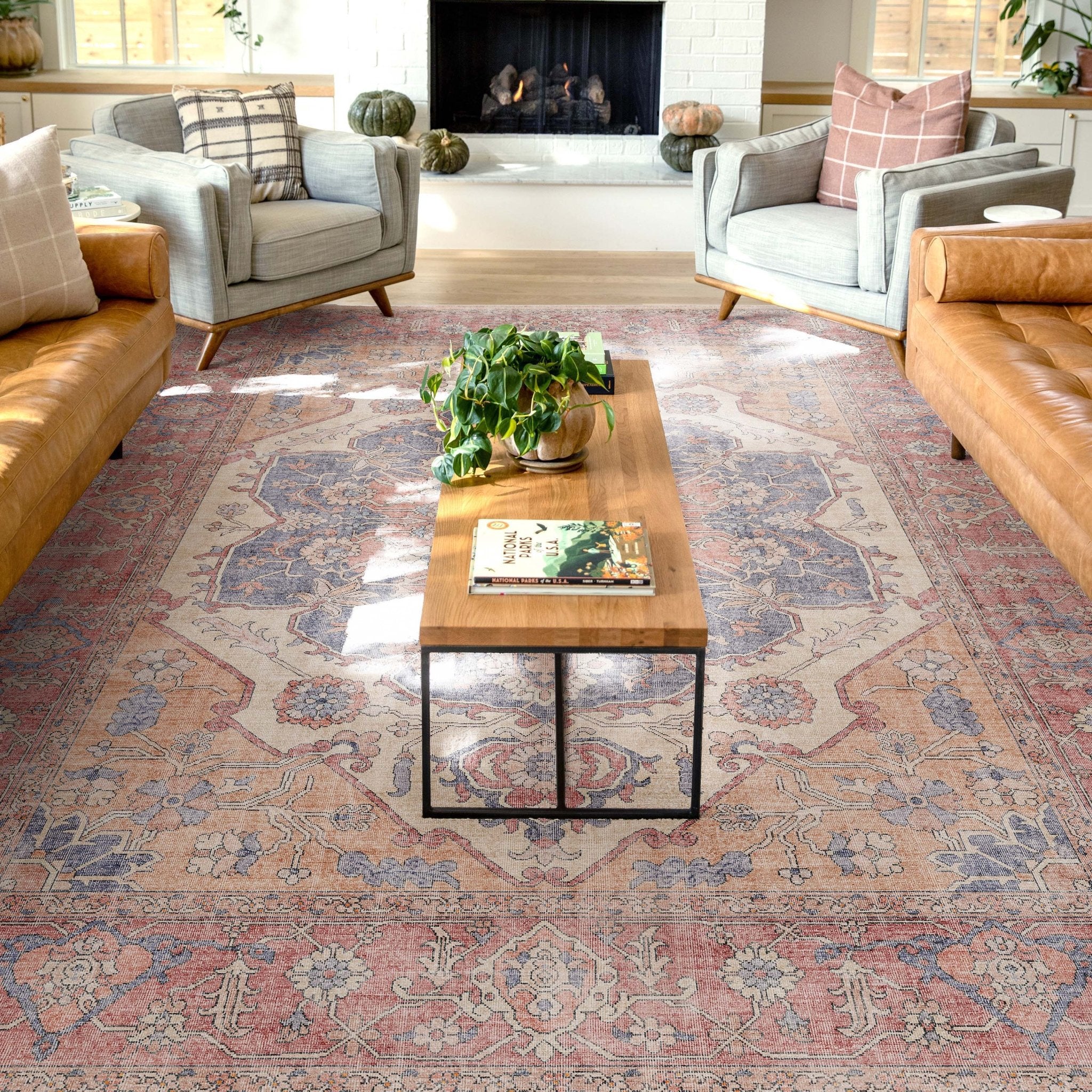 Antigua Vintage Persian Oriental Flat-Weave Rug、mySite、gigharbornorthrealestate