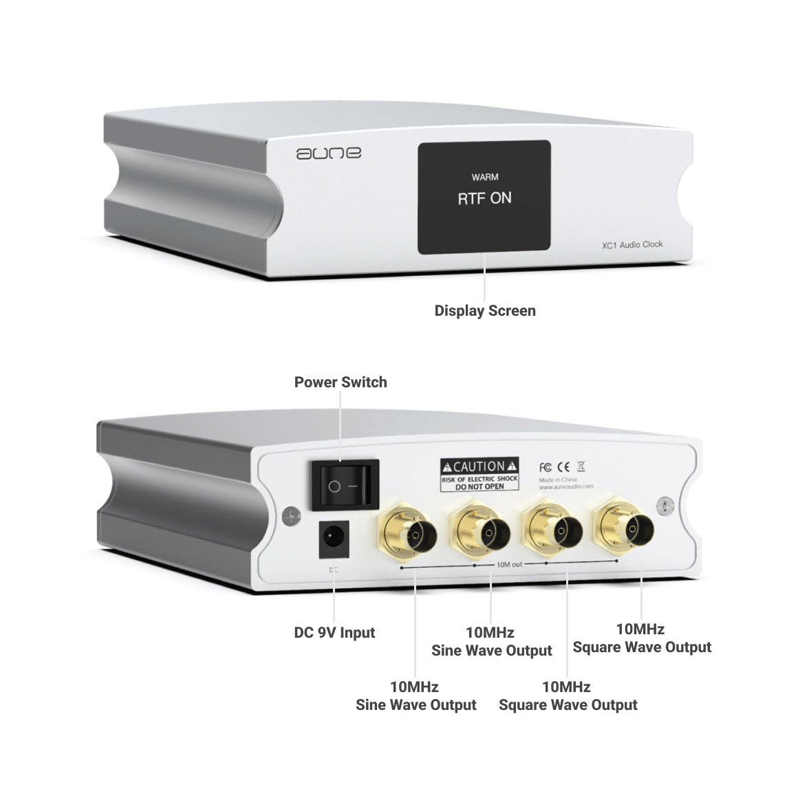  Aune Audio - XC1、mySite、merchandisen