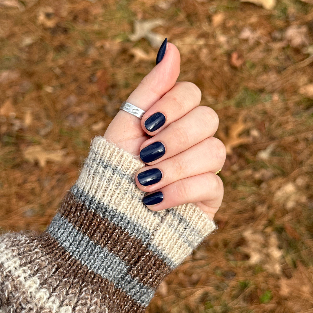 Suited | Extra Short | Round - Tab Press-On、mySite、solidvoid