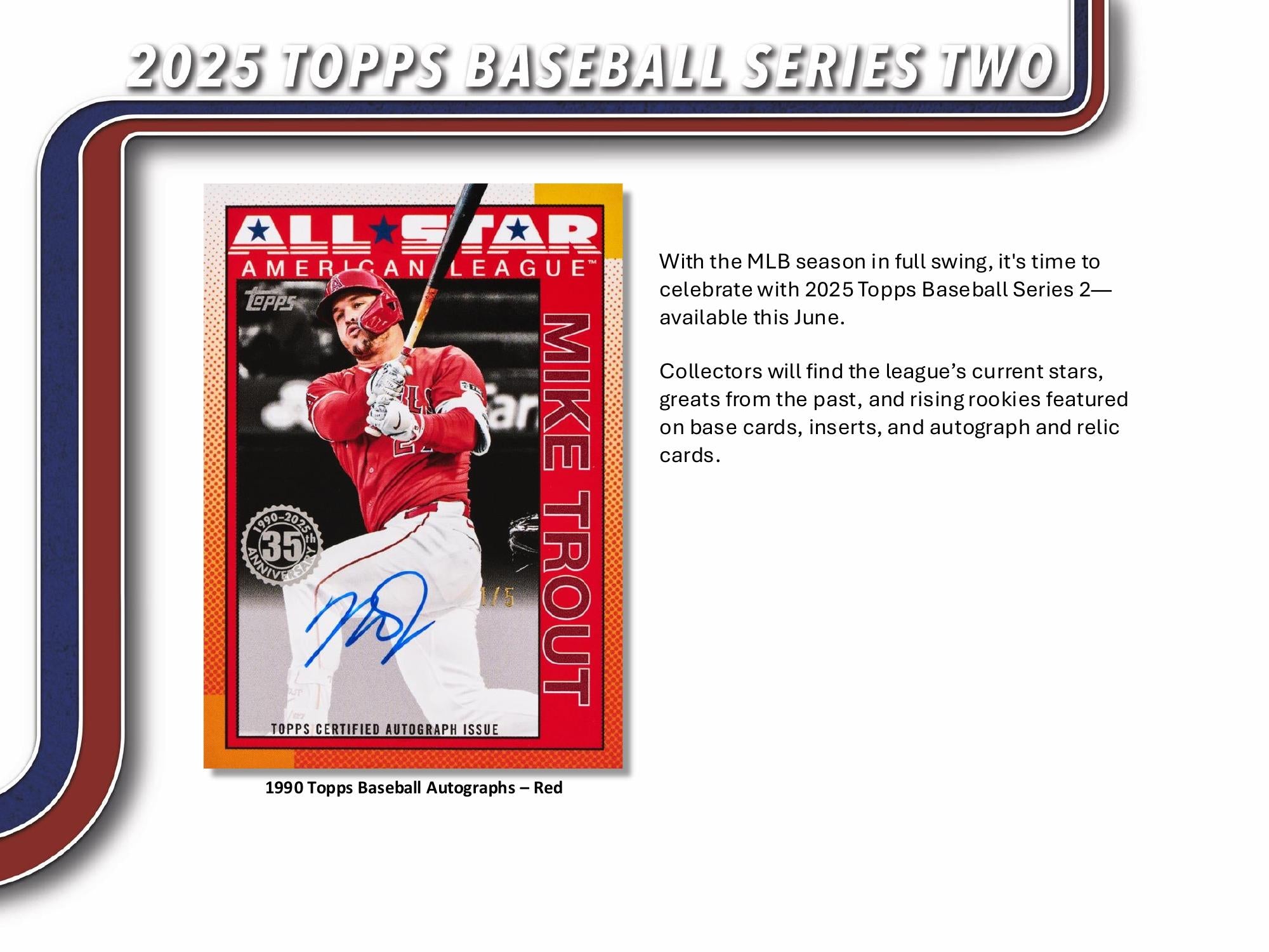Topps MLB Baseball Series 2 2025 - Mega Box、mySite、waistdrama