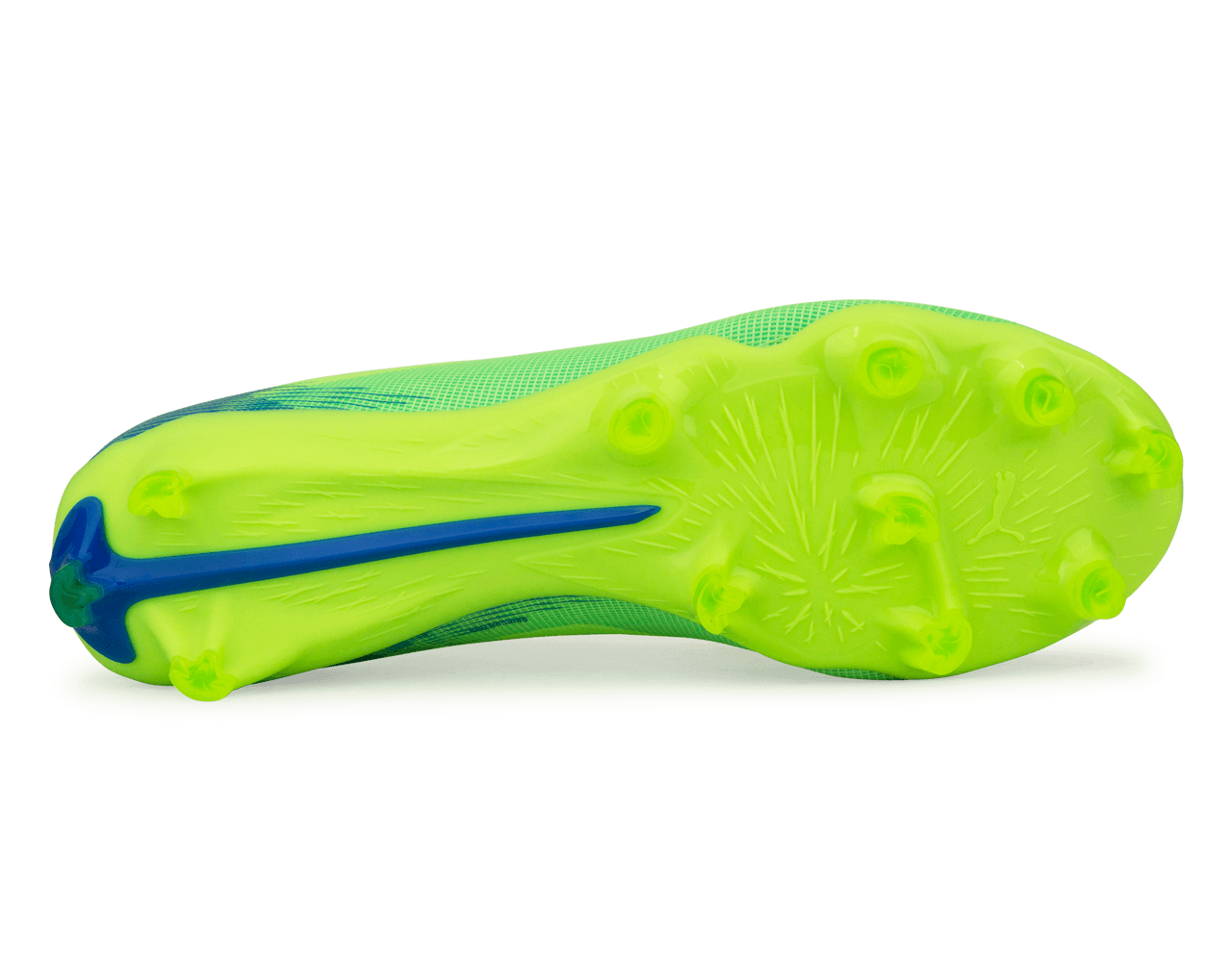 PUMA Men's Ultra 5 Match FG/AG Fizzy Apple/Puma White、mySite、noshort