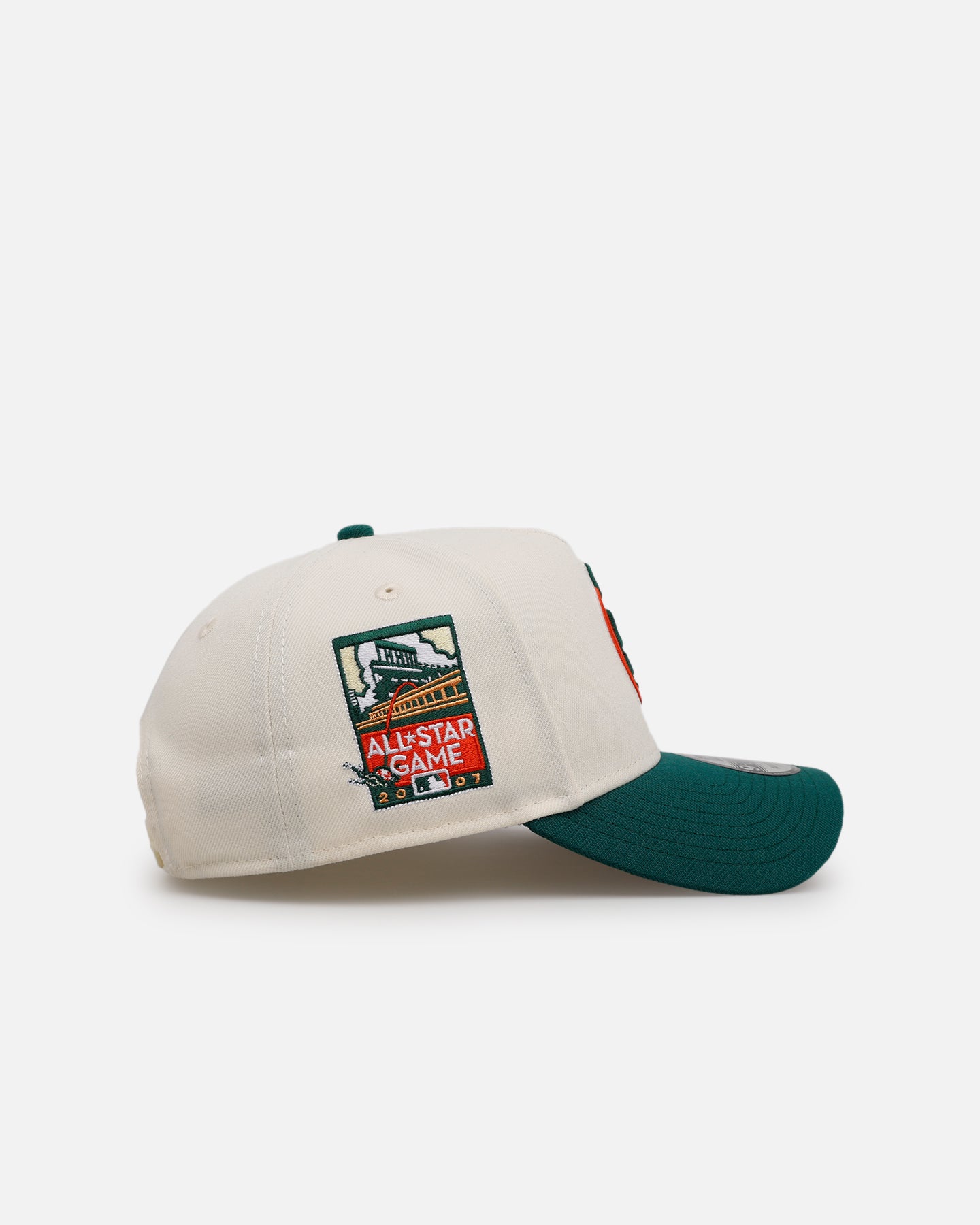 New Era San Francisco Giants 'Citrus' 9FORTY A-Frame Snapback Chrome/Green/Orange、mySite、zt4zffjzw