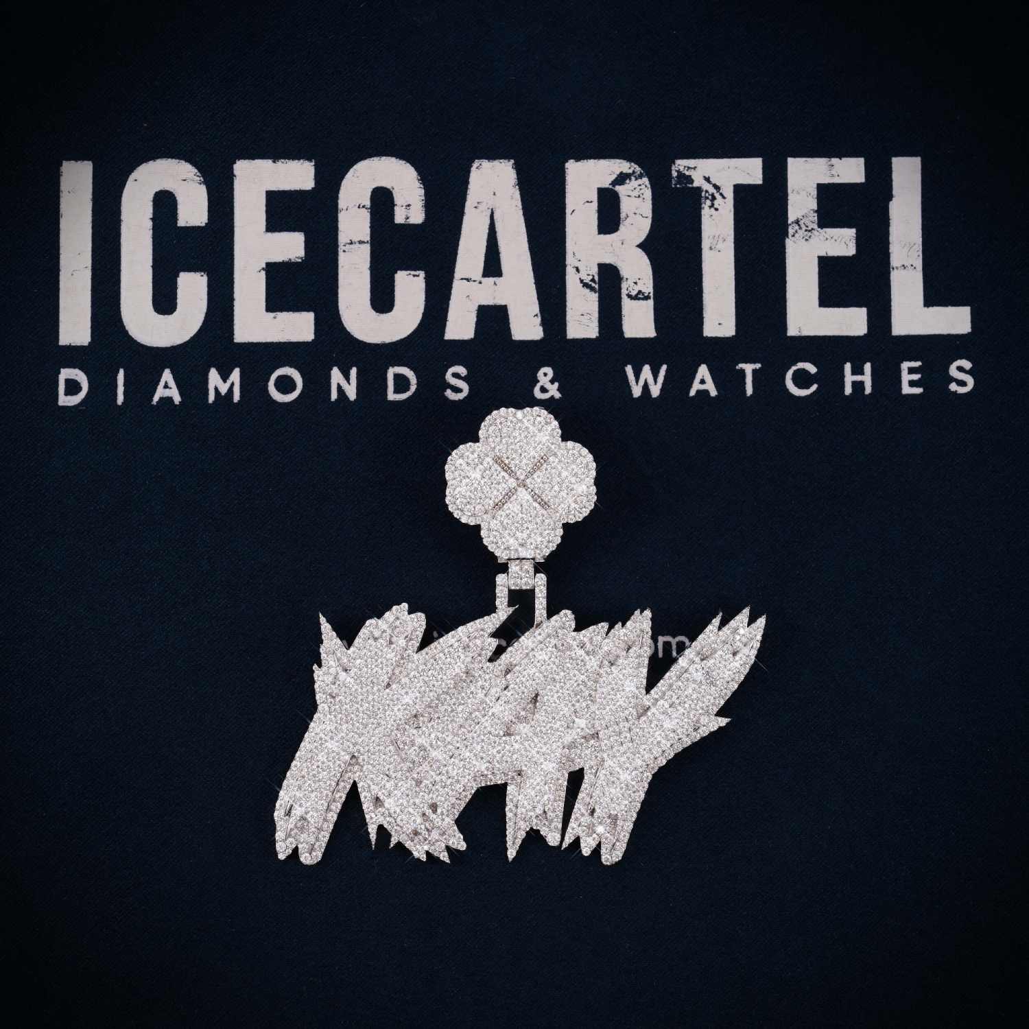 KAY Custom Moissanite Pendant 14K Gold、mySite、hinf8tx79