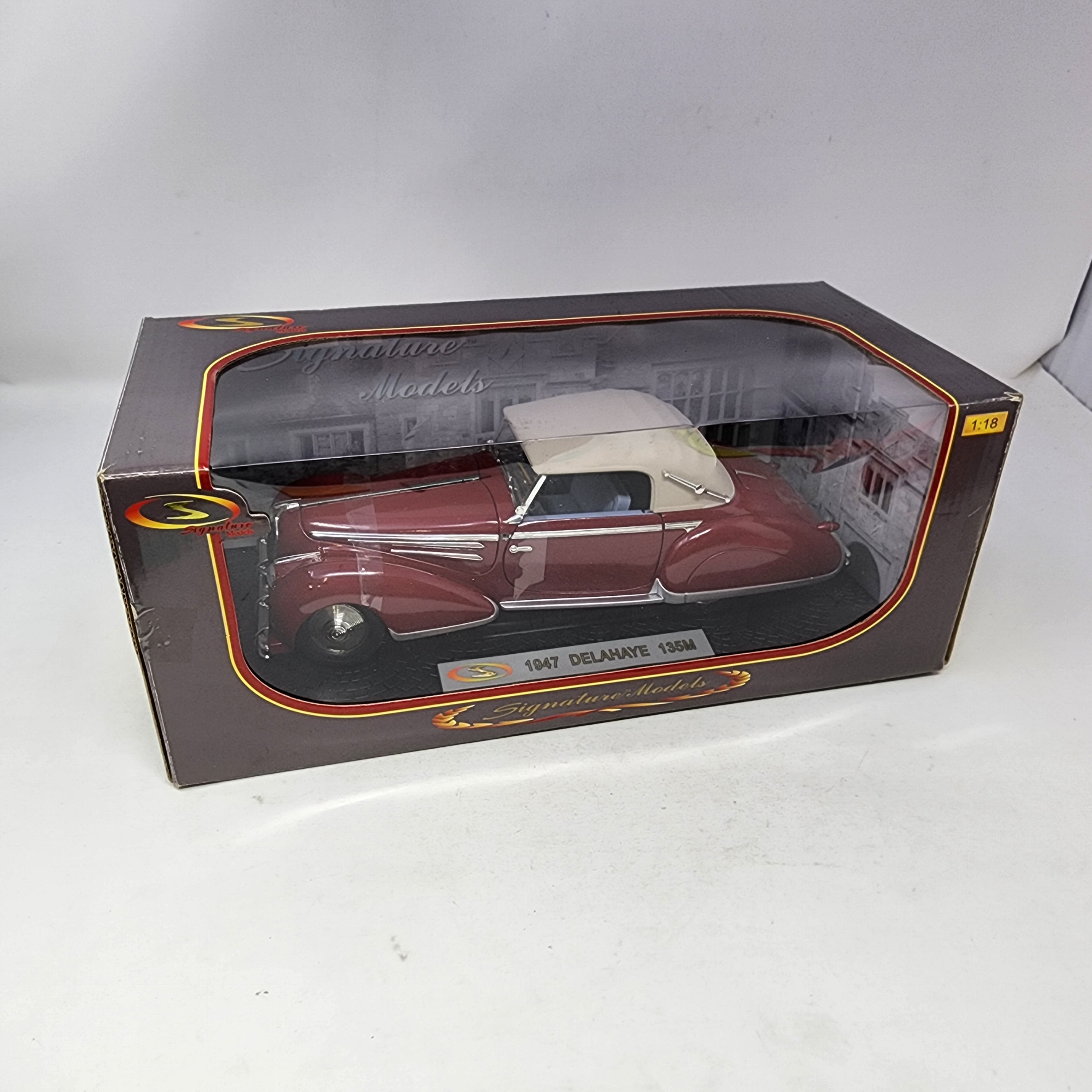 1947 Delahaye 135M * Signature Models 1/18 Scale、mySite、hgirdovlk