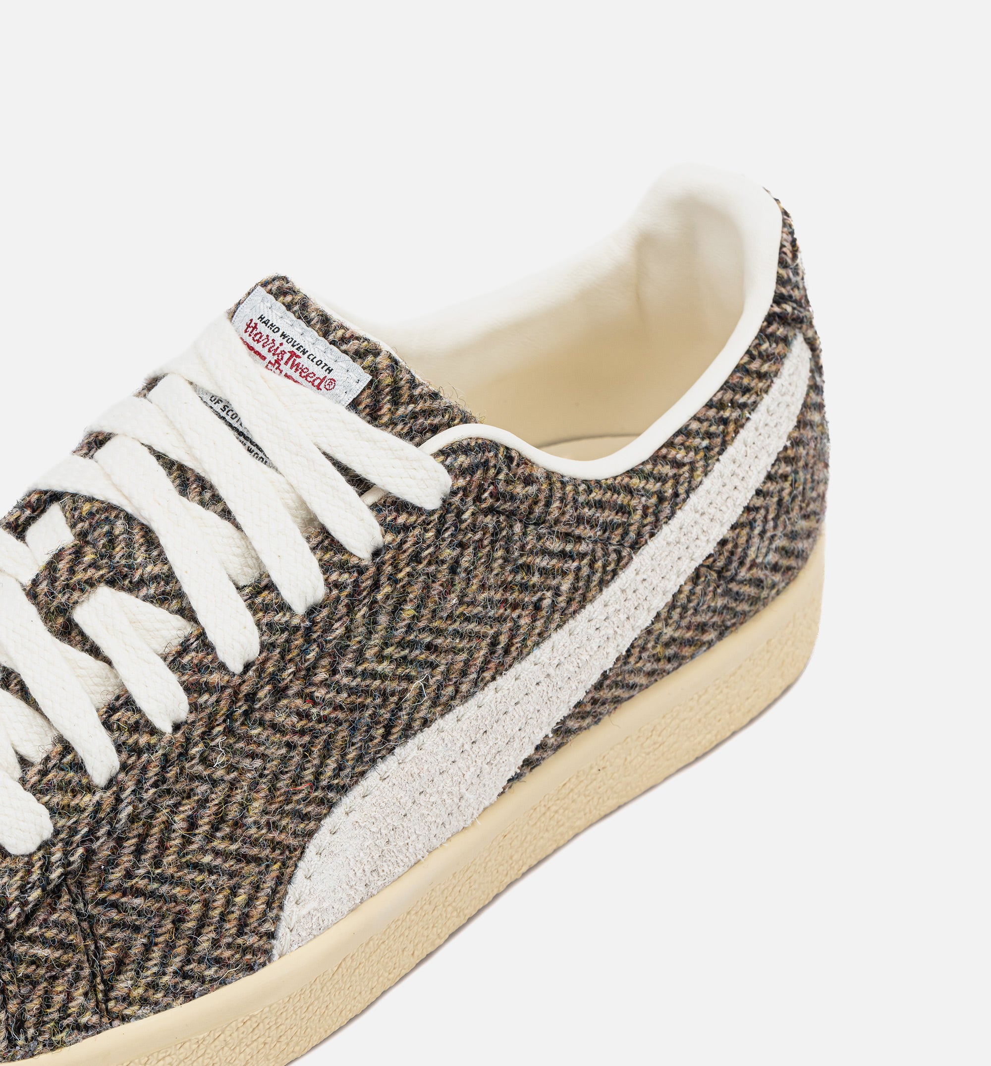 Clyde Harris Tweed Mens Lifestyle Shoe - Chamomile/Caramel Latte、mySite、dreamappss